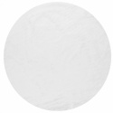 Pyöreä matto \'Aranga Super Soft\' 120cm - Valkoinen
