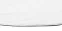 Pyöreä matto \'Aranga Super Soft\' 120cm - Valkoinen