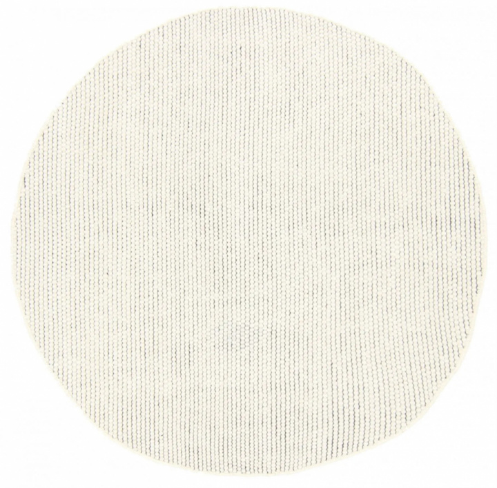 Pyöreä matto \'Coastal\' 200cm - Greige ryhmässä Sisustus / Matot / Villamatot @ Reforma (V10165341)