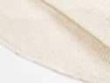 Pyöreä matto \'Hamilton\' 120cm - Luonnonvalkoinen