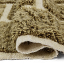 Ryijymatto \'Leknes Handwoven Wool\' - vihreä
