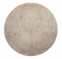 Pyöreä matto \'Aranga Super Soft Fur\' 160cm - Ruskea