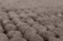 Villamatto \'Avafors Wool Bubble\' 240x240cm - Ruskea