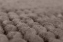 Villamatto \'Avafors Wool Bubble\' 240x240cm - Ruskea