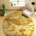Py&ouml;re&auml; matto \'Aranga Super Soft\' 200cm - Keltainen