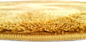 Py&ouml;re&auml; matto \'Aranga Super Soft\' 200cm - Keltainen