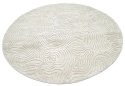 Pyöreä matto \'Amora\' 120cm - Valkoinen