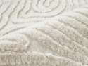 Pyöreä matto \'Amora\' 120cm - Valkoinen