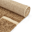 Ryijymatto \'Kiberg Handwoven Wool\' - beige