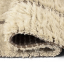 Ryijymatto \'Kiberg Handwoven Wool\' - valkoinen