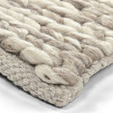 Villamatto \'Talvia Braided Wool\' - Luonnonvärinen