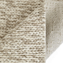 Villamatto \'Talvia Braided Wool\' - Luonnonvärinen