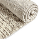 Villamatto \'Talvia Braided Wool\' - Luonnonvärinen