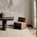 Villamatto \'Larkana\' - beige/valkoinen