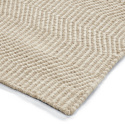 Villamatto \'Larkana\' - beige/valkoinen
