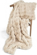 Huopa \'Aranga Bubble Throw\' 130x170cm - Beige
