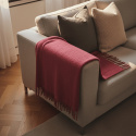 Ruutu \'Samantha\' 130x170cm - Tummanpunainen