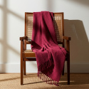 Ruutu \'Samantha\' 130x170cm - Tummanpunainen