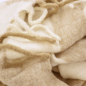 Ruutu \'Beatriz Stripe\' 130x170cm - Beige/valkoinen