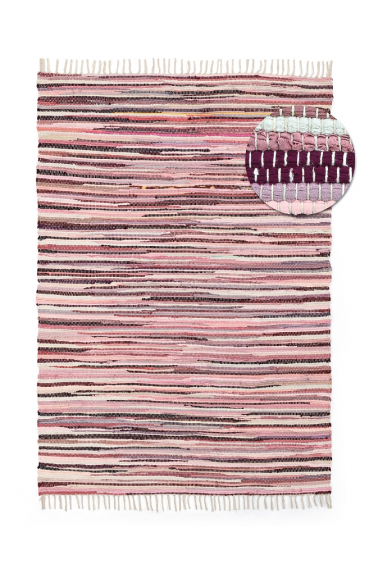 Ryijymatto \'Fassale Handwoven Wool\' - Valkoinen ryhmässä Sisustus / Matot / Matot @ Reforma (V10201)