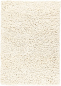Ryijymatto \'Fassale Handwoven Wool\' - Valkoinen