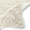 Ryijymatto \'Fassale Handwoven Wool\' - Valkoinen