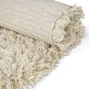 Ryijymatto \'Fassale Handwoven Wool\' - beige