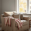 Ruutu \'Beatriz Stripe\' 130x170cm - Punainen/valkoinen