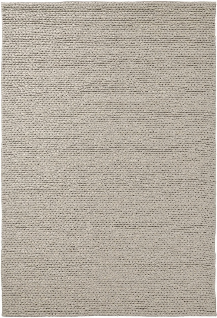Villamatto \'Talvia Braided Wool\' - Harmaa ryhmässä Matot / Villamatot @ Reforma (V10252)