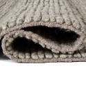 Villamatto \'Talvia Braided Wool\' - Harmaa