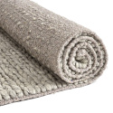 Villamatto \'Talvia Braided Wool\' - Harmaa