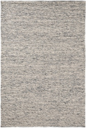 Villamatto \'Talvia Braided Wool\' - Tummanharmaa
