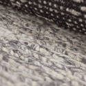 Villamatto \'Talvia Braided Wool\' - Tummanharmaa