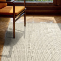 Villamatto \'Talvia Braided Wool\' - Valkoinen
