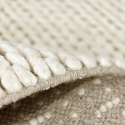 Villamatto \'Talvia Braided Wool\' - Valkoinen