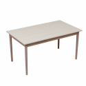 Ruokapöytä \'Fager\' 135cm - Valkopigmentoitu