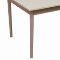 Ruokapöytä \'Fager\' 135cm - Valkopigmentoitu