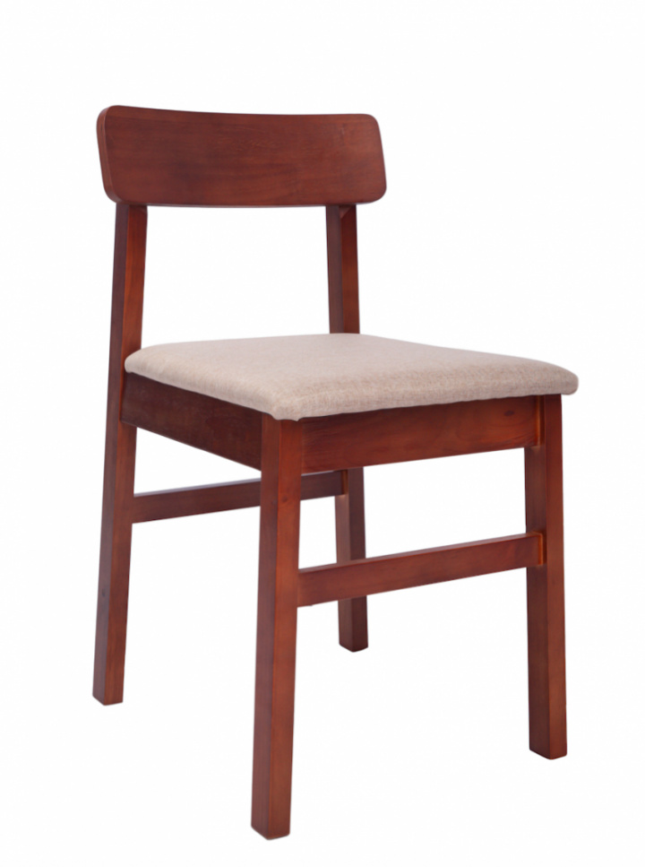 Tuoli \'Ålesund\' - Pähkinä/Beige ryhmässä Huone / Keittiö @ Reforma (WS-ND004-walnut-beige)