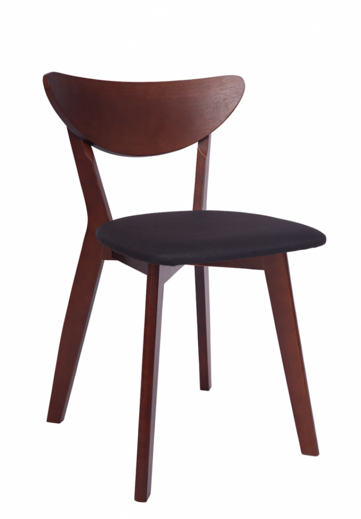 Tuoli \'Sirdal\' - Pähkinä/Tummanharmaa ryhmässä Huonekalut / Istumakalusteet / Tuolit @ Reforma (WS-ND010-walnut-darkgrey)