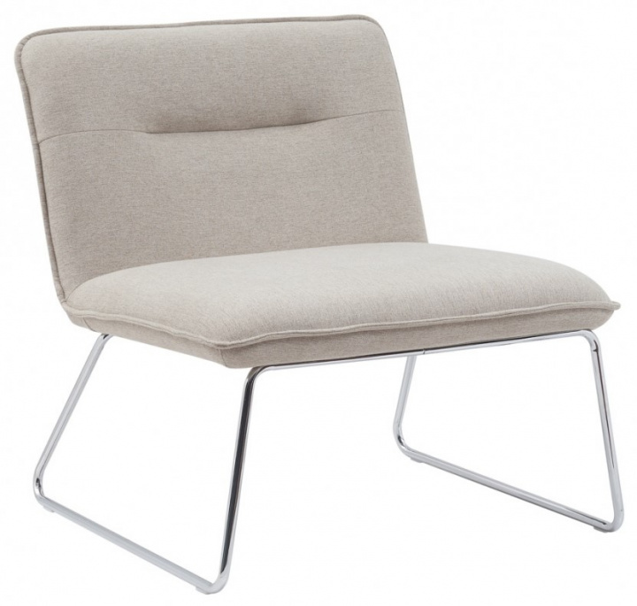 Nojatuoli \'Chelsea\' - Harmaa/metalli ryhmässä Huonekalut / Istumakalusteet / Nojatuolit @ Reforma (WX-7001-grey-metallic)