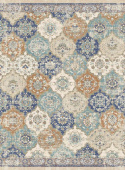Wilton-matto \'Bohemia\' 200x280cm - Sininen/Multi