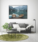 Pyöreä matto \'Denizli\' 120cm - Vihreä