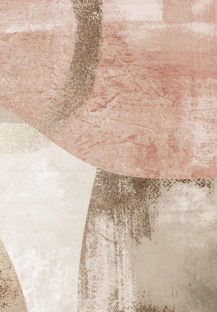 Wiltonmatto \'Fia\' 160x230cm - Vaaleanpunainen/Monivärinen ryhmässä Sisustus / Matot / Kudotut matot @ Reforma (X10116613)
