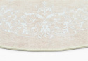 Pyöreä matto \'Santi\' 240cm - Beige/Valkoinen