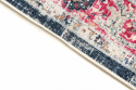 Wiltonmatto \'Bouhjar\' 200x200cm - Sininen/Ruusu/Monivärinen