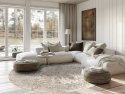 Pyöreä matto \'Mateur\' 280cm - Beige