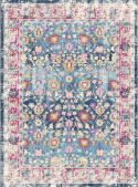 Wiltonmatto \'Bouhjar\' 400x600cm - Sininen/Rosa/Multi