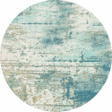 Pyöreä matto \'Kebira\' 120cm - Sininen