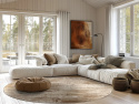 Pyöreä matto \'Kebira\' 240cm - Beige