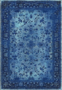 Wiltonmatto \'Gombalia\' 240x340cm - Sininen